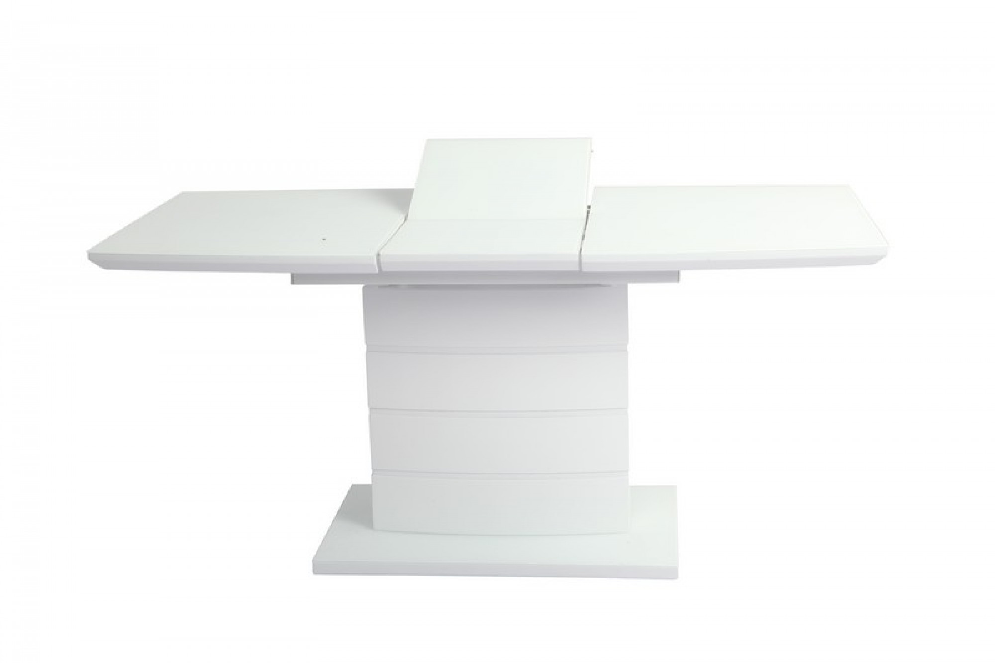Prima S Extension Dining Table White Matte