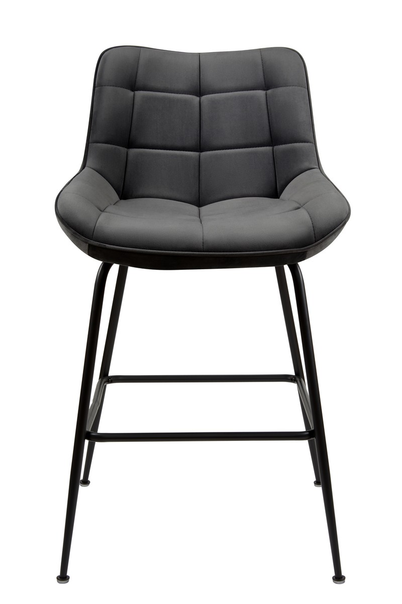 Castle Bar Stool Grey Set of 2 buy in Australia Vetro